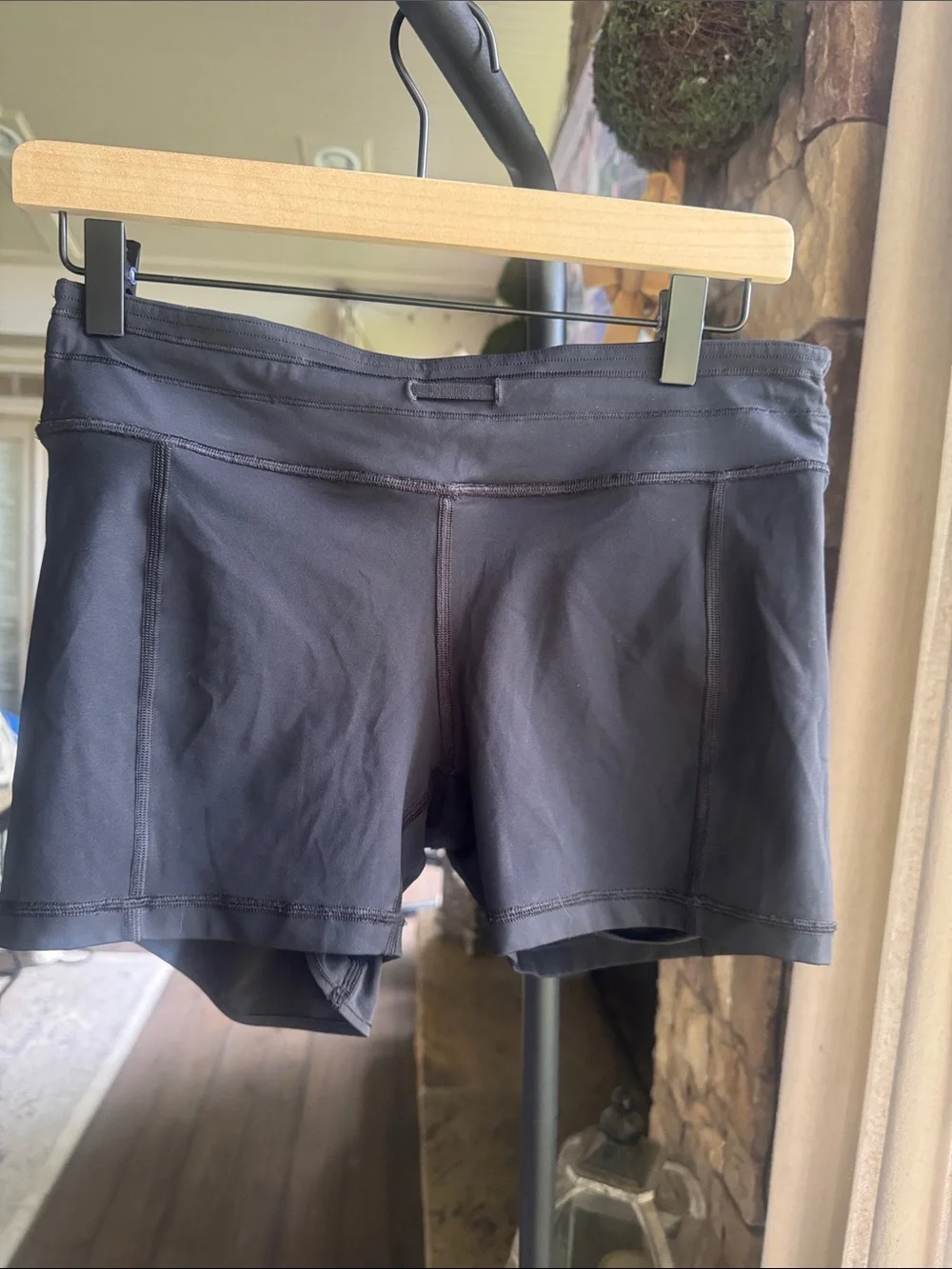Lululemon Hottie Hot Shorts with Built in Tights Black 10